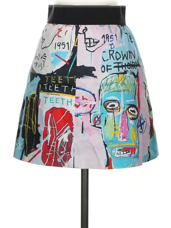 Alice + Olivia Dresses & Skirts - ALICE + OLIVIA X BASQUIAT Riley Skirt COLORFUL LIMITED EDITION EXTREMELY RARE